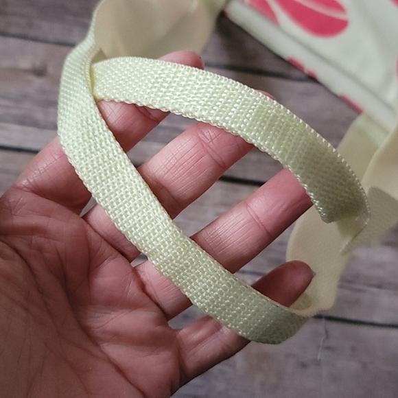 Beach Basics off white and pink insulated tote - Picture 15 of 15